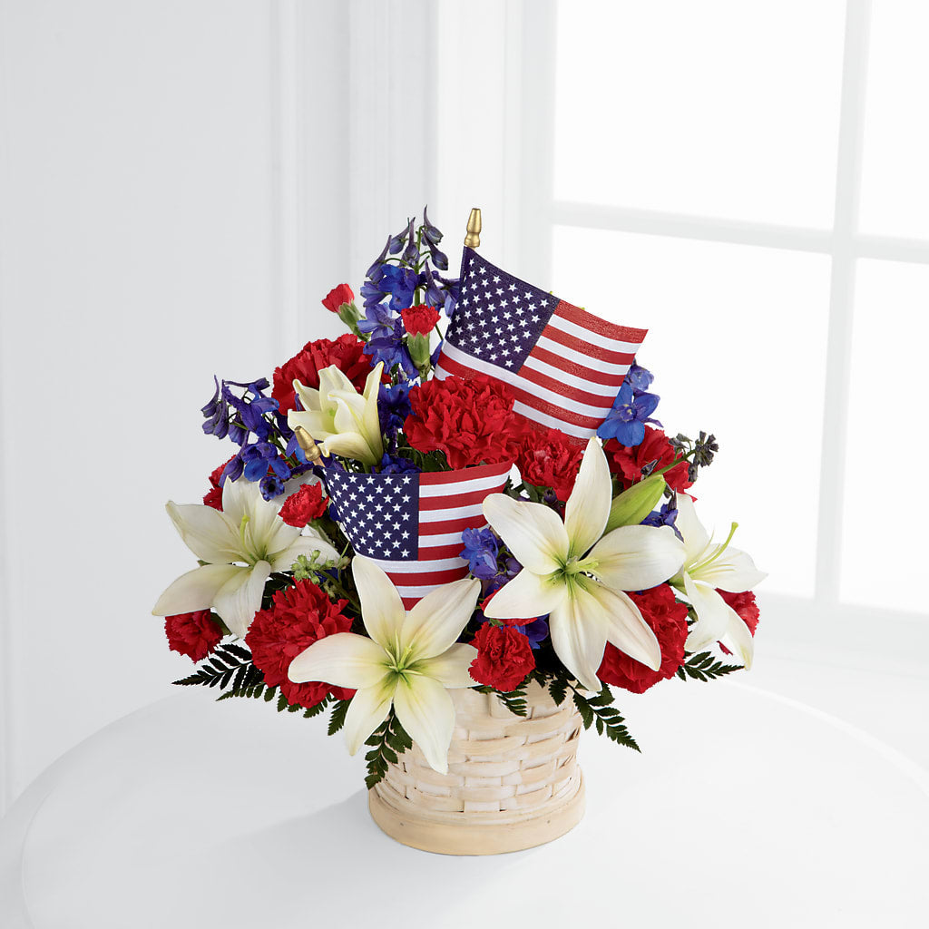 American Glory Bouquet – THE SHOPPE ON KEY AVENUE FLORAL & GIFTS, Lampasas TX
