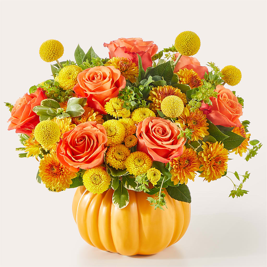 Gourdgeous Pumpkin – THE SHOPPE ON KEY AVENUE FLORAL & GIFTS, Lampasas TX