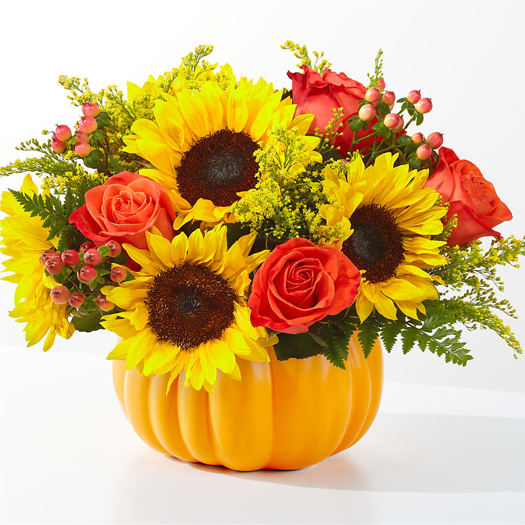 Pick of the Patch Pumpkin Bouquet – THE SHOPPE ON KEY AVENUE FLORAL & GIFTS, Lampasas TX