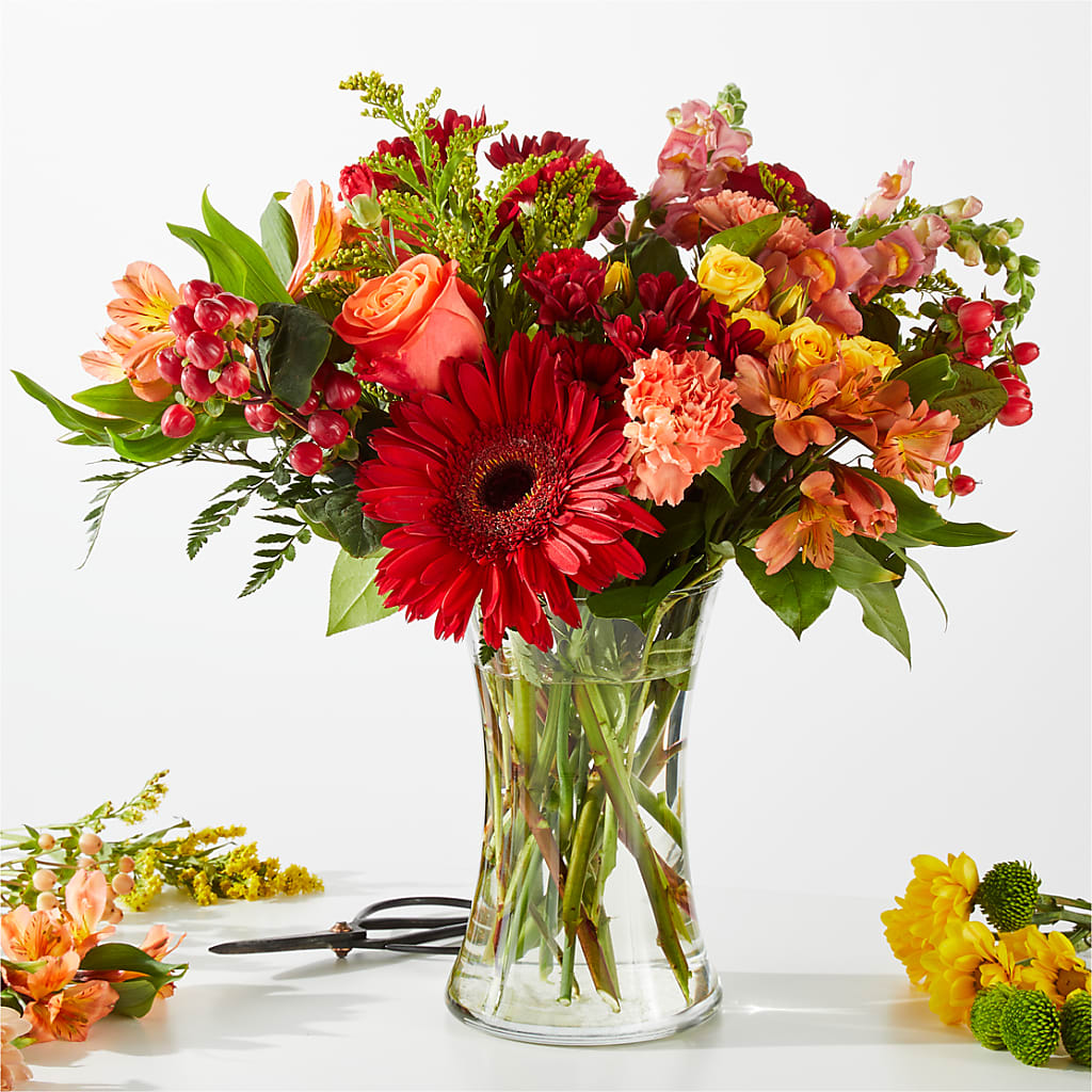 Fall Delight – A Florist Original – THE SHOPPE ON KEY AVENUE FLORAL & GIFTS, Lampasas TX