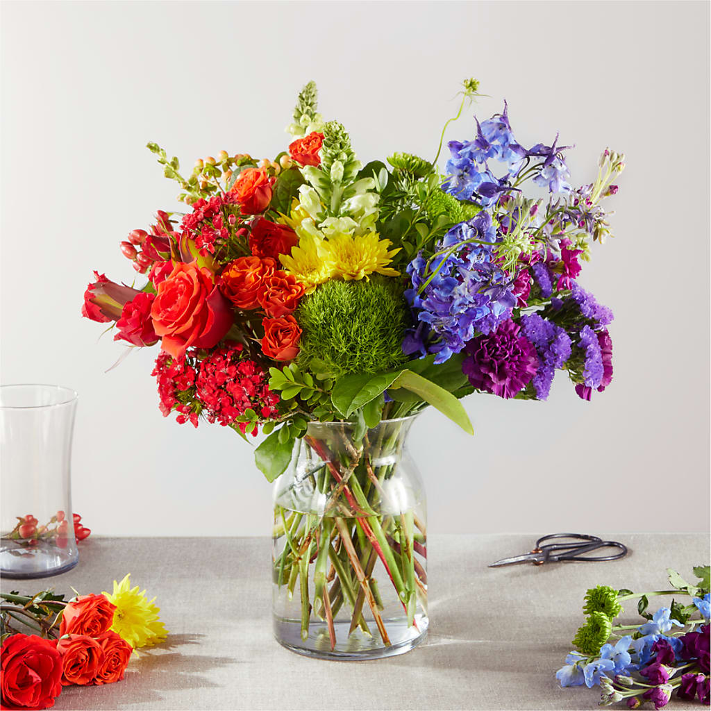 Summer Spectra - A Florist Original – THE SHOPPE ON KEY AVENUE FLORAL & GIFTS, Lampasas TX