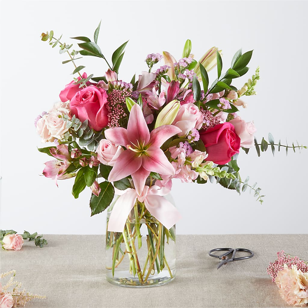 Pink Ribbon - A Florist Original – THE SHOPPE ON KEY AVENUE FLORAL & GIFTS, Lampasas TX