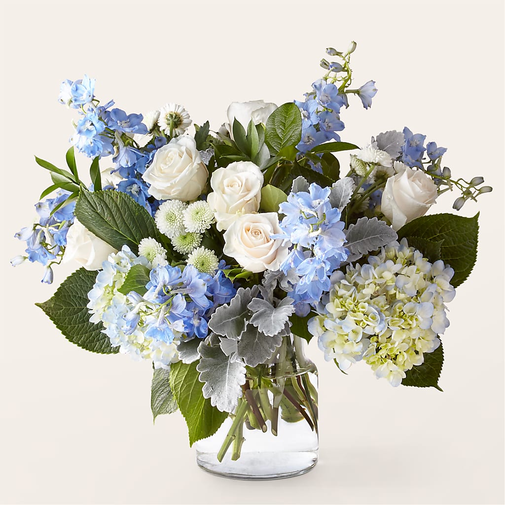 Clear Skies Bouquet – THE SHOPPE ON KEY AVENUE FLORAL & GIFTS, Lampasas TX