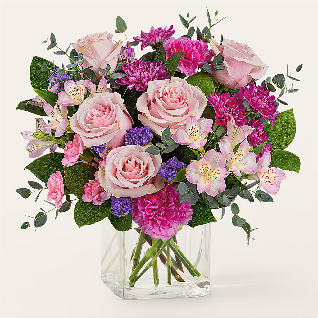 Rosy Radiance Bouquet – THE SHOPPE ON KEY AVENUE FLORAL & GIFTS, Lampasas TX