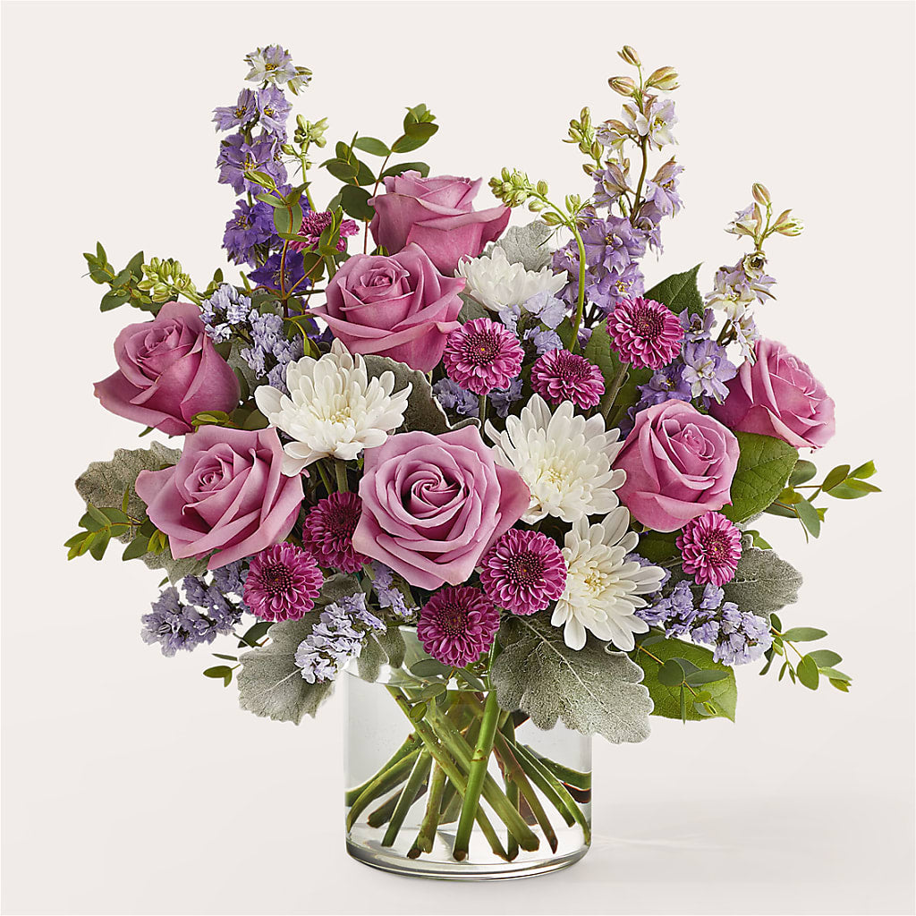 Violet Frost Bouquet – THE SHOPPE ON KEY AVENUE FLORAL & GIFTS, Lampasas TX