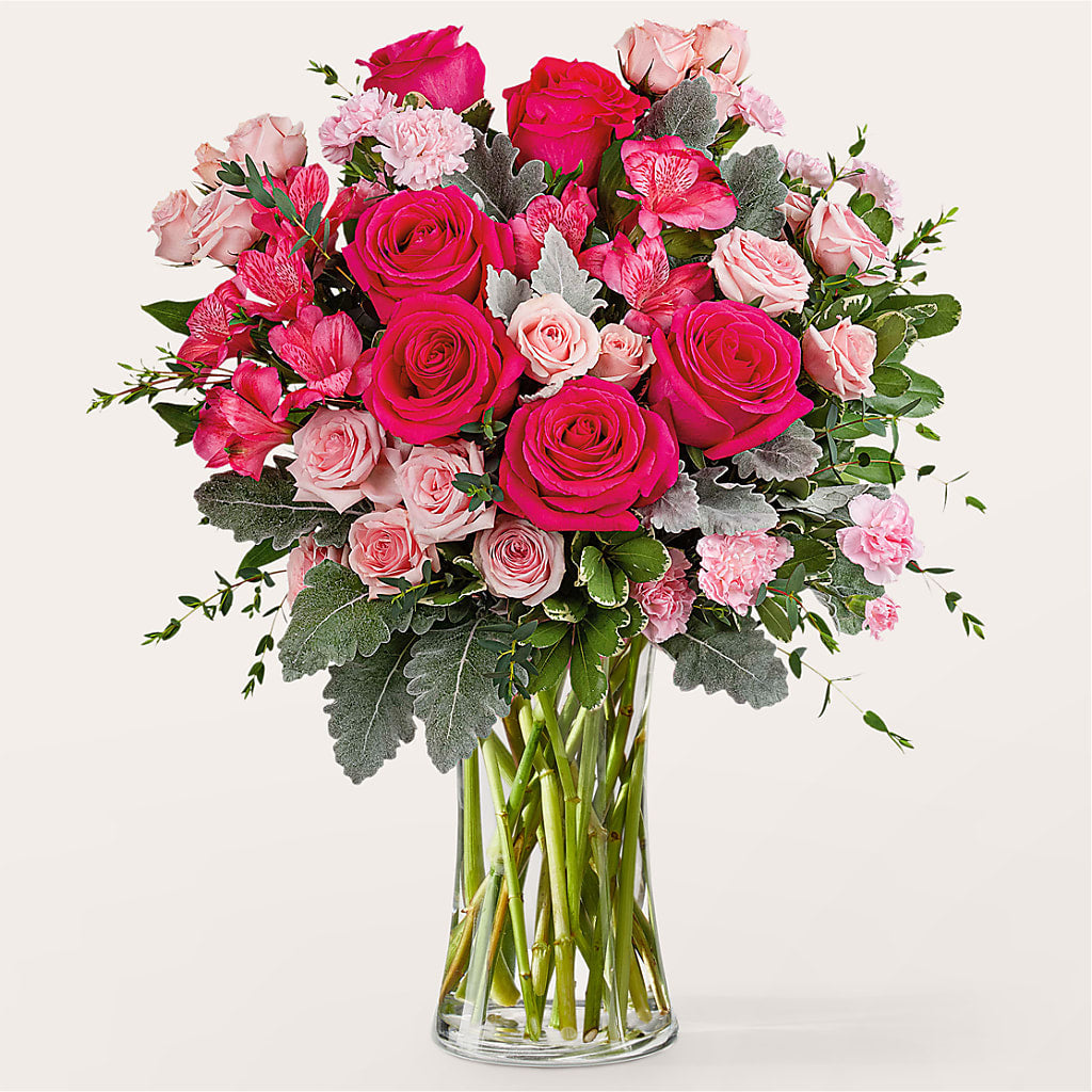 Tickled Pink Bouquet – THE SHOPPE ON KEY AVENUE FLORAL & GIFTS, Lampasas TX