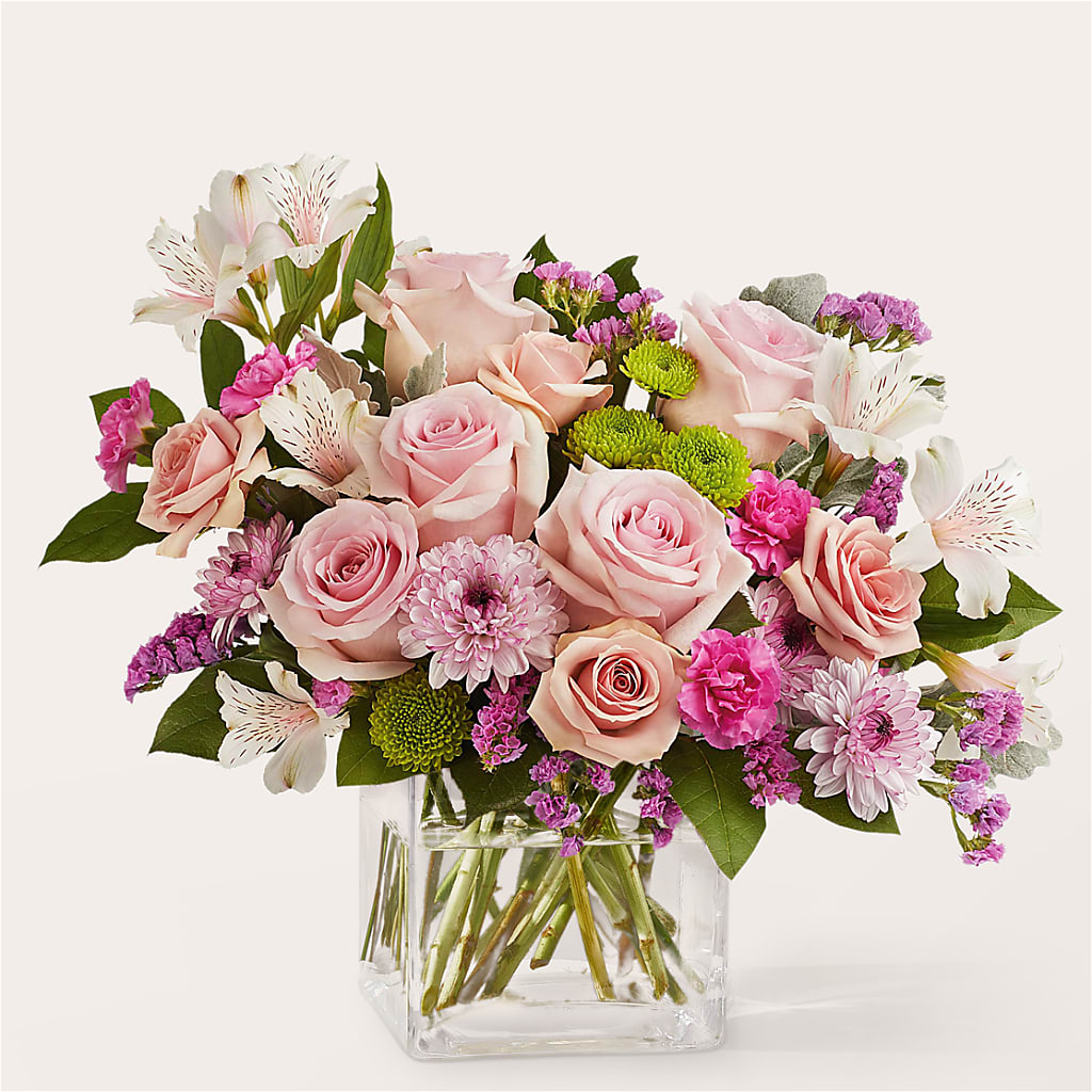 Pink Suede Bouquet – THE SHOPPE ON KEY AVENUE FLORAL & GIFTS, Lampasas TX