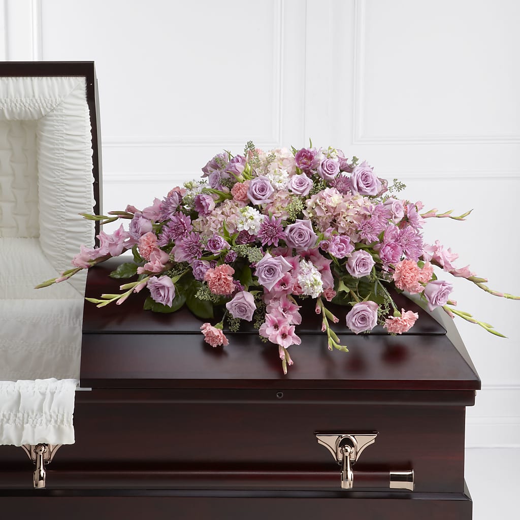 Immorata Casket Spray – THE SHOPPE ON KEY AVENUE FLORAL & GIFTS, Lampasas TX