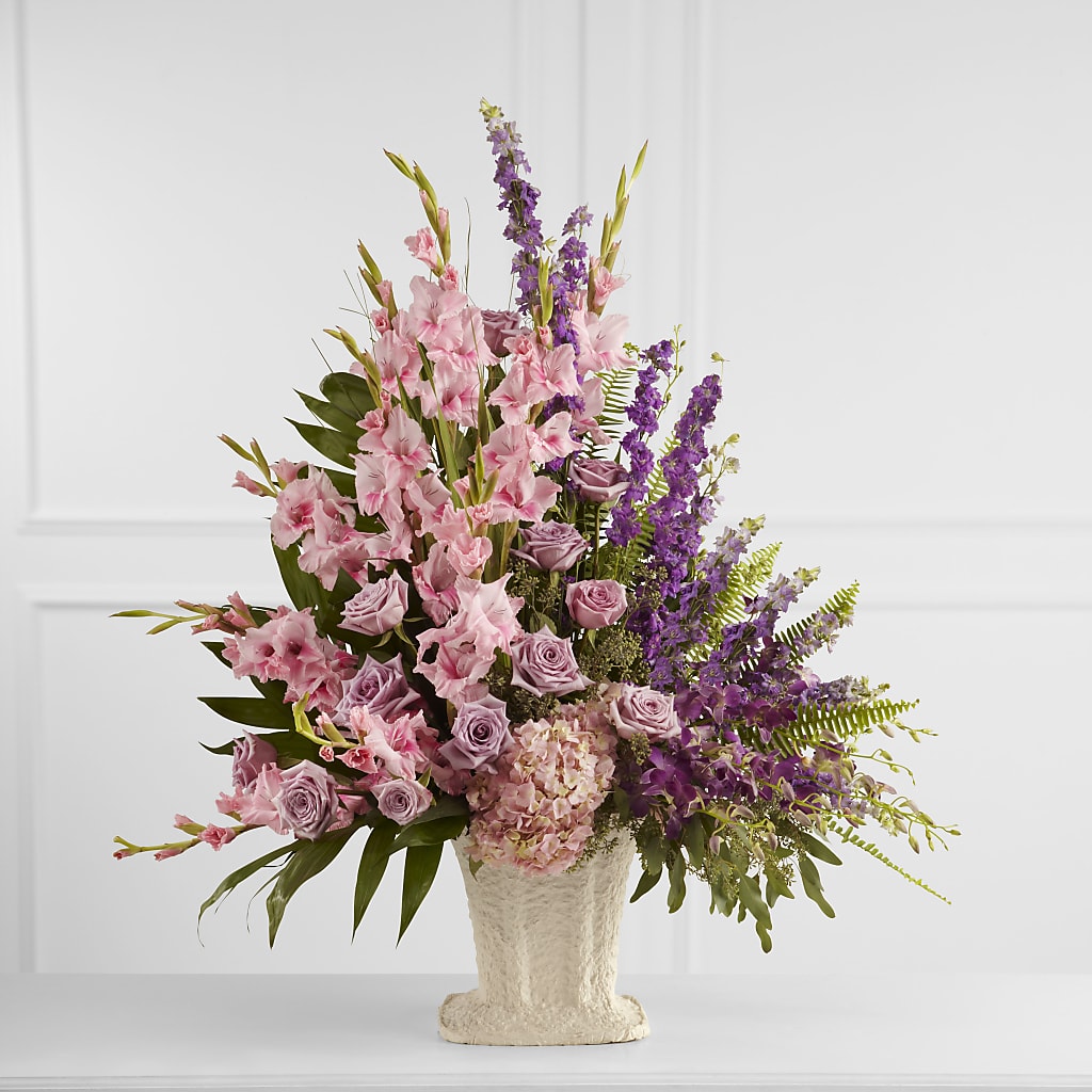Flowing Garden Arrangement – THE SHOPPE ON KEY AVENUE FLORAL & GIFTS, Lampasas TX