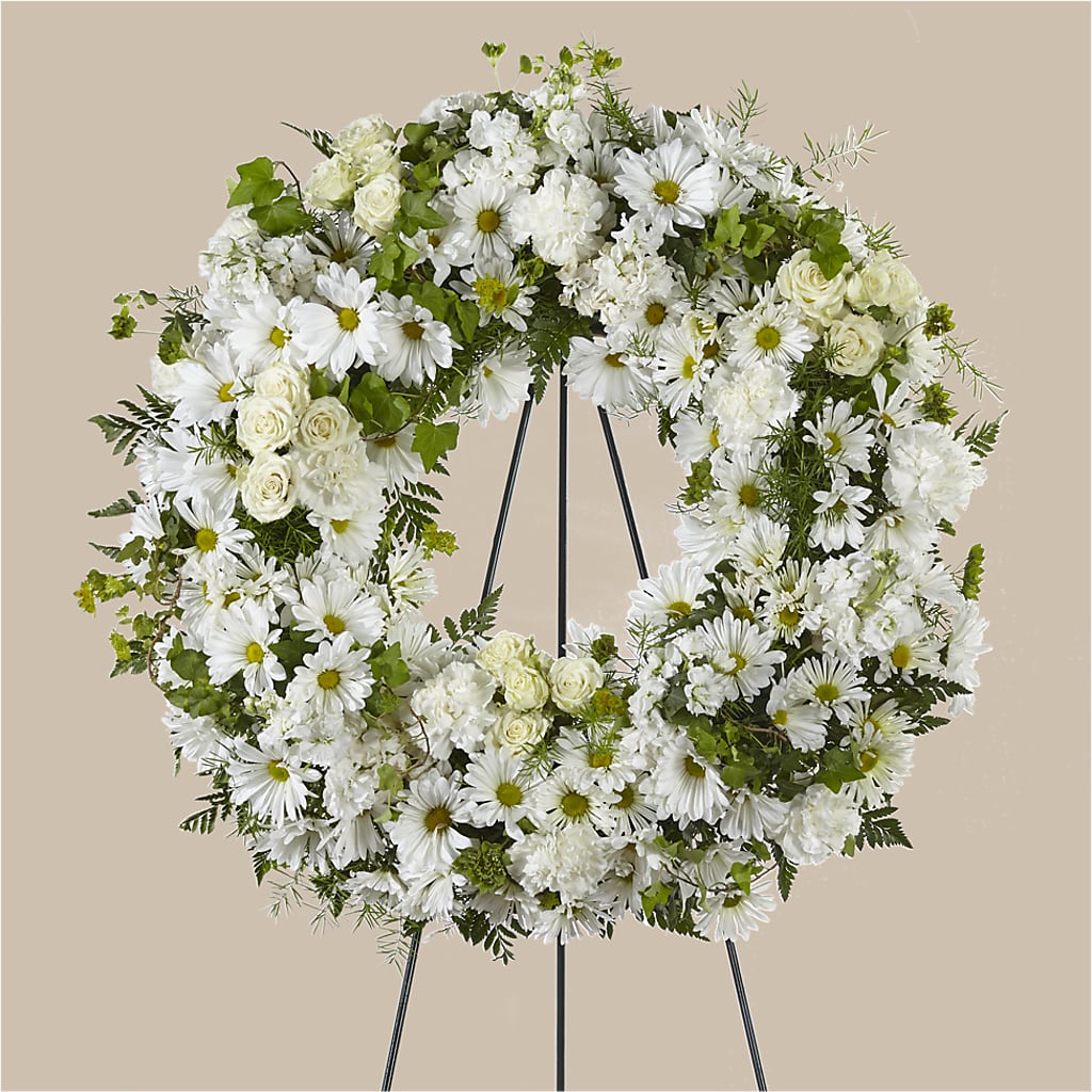 Faithful Wishes Wreath – THE SHOPPE ON KEY AVENUE FLORAL & GIFTS, Lampasas TX