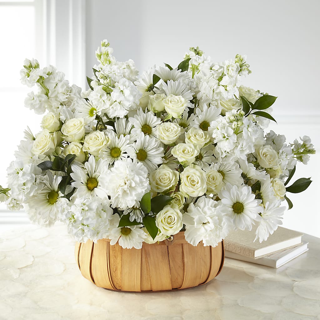 Graceful Garden Basket – THE SHOPPE ON KEY AVENUE FLORAL & GIFTS, Lampasas TX