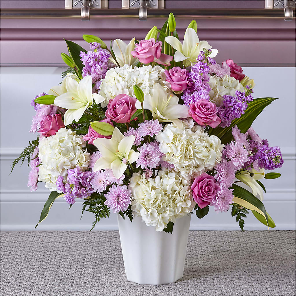 Heaven Sent Floor Basket – THE SHOPPE ON KEY AVENUE FLORAL & GIFTS, Lampasas TX