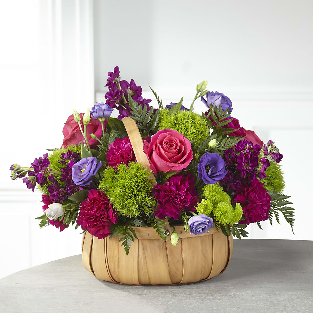 Serene Sanctuary Basket – THE SHOPPE ON KEY AVENUE FLORAL & GIFTS, Lampasas TX