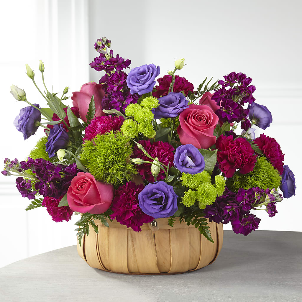 Serene Sanctuary Basket – THE SHOPPE ON KEY AVENUE FLORAL & GIFTS, Lampasas TX