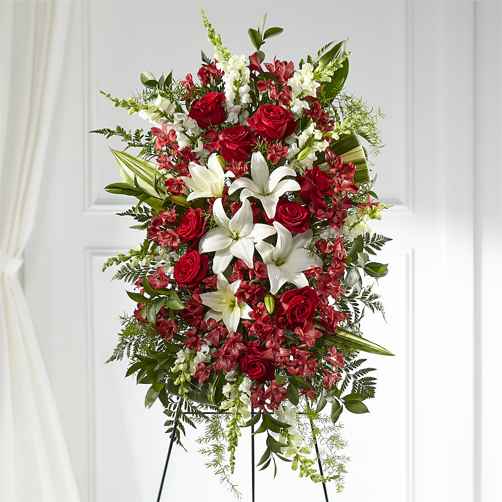 Everlasting Memory Standing Spray – THE SHOPPE ON KEY AVENUE FLORAL & GIFTS, Lampasas TX