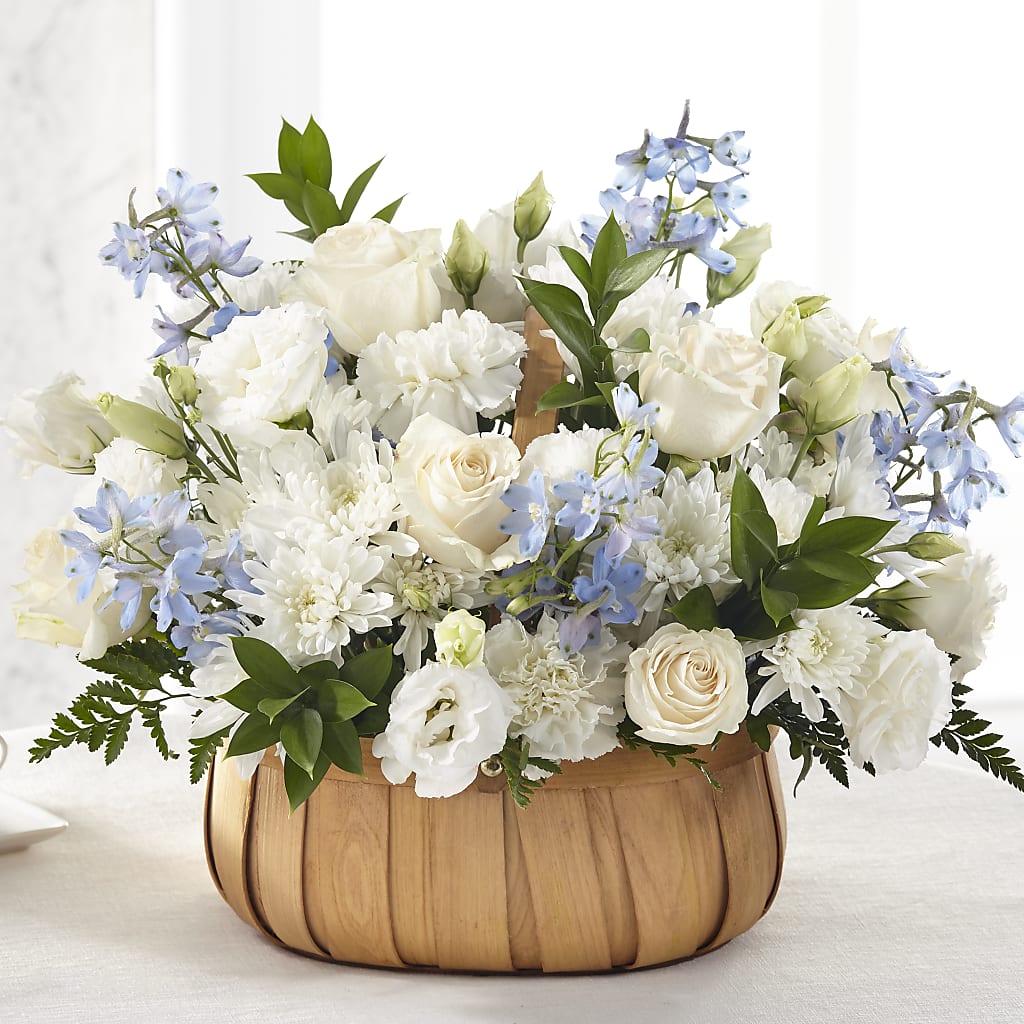 Sincerely Heartfelt Basket – THE SHOPPE ON KEY AVENUE FLORAL & GIFTS, Lampasas TX