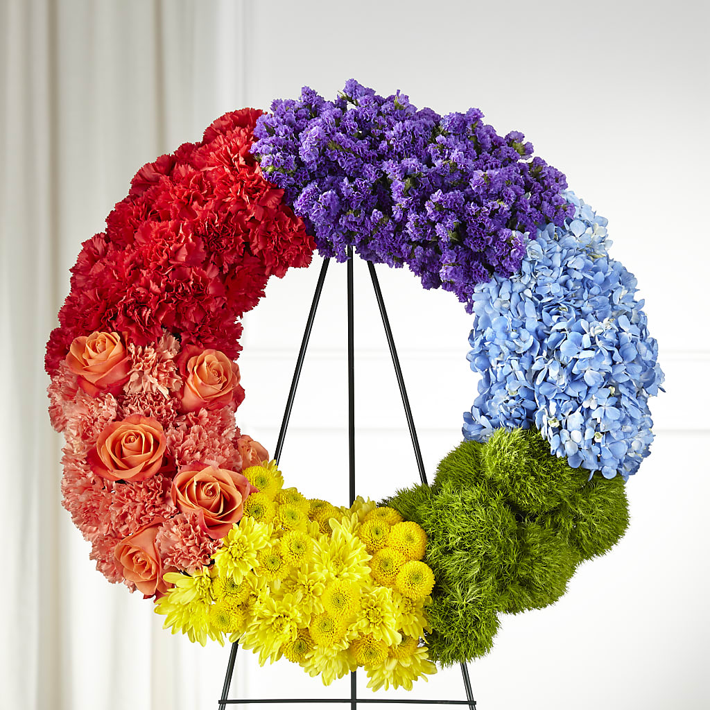 Circle of Love Wreath – THE SHOPPE ON KEY AVENUE FLORAL & GIFTS, Lampasas TX