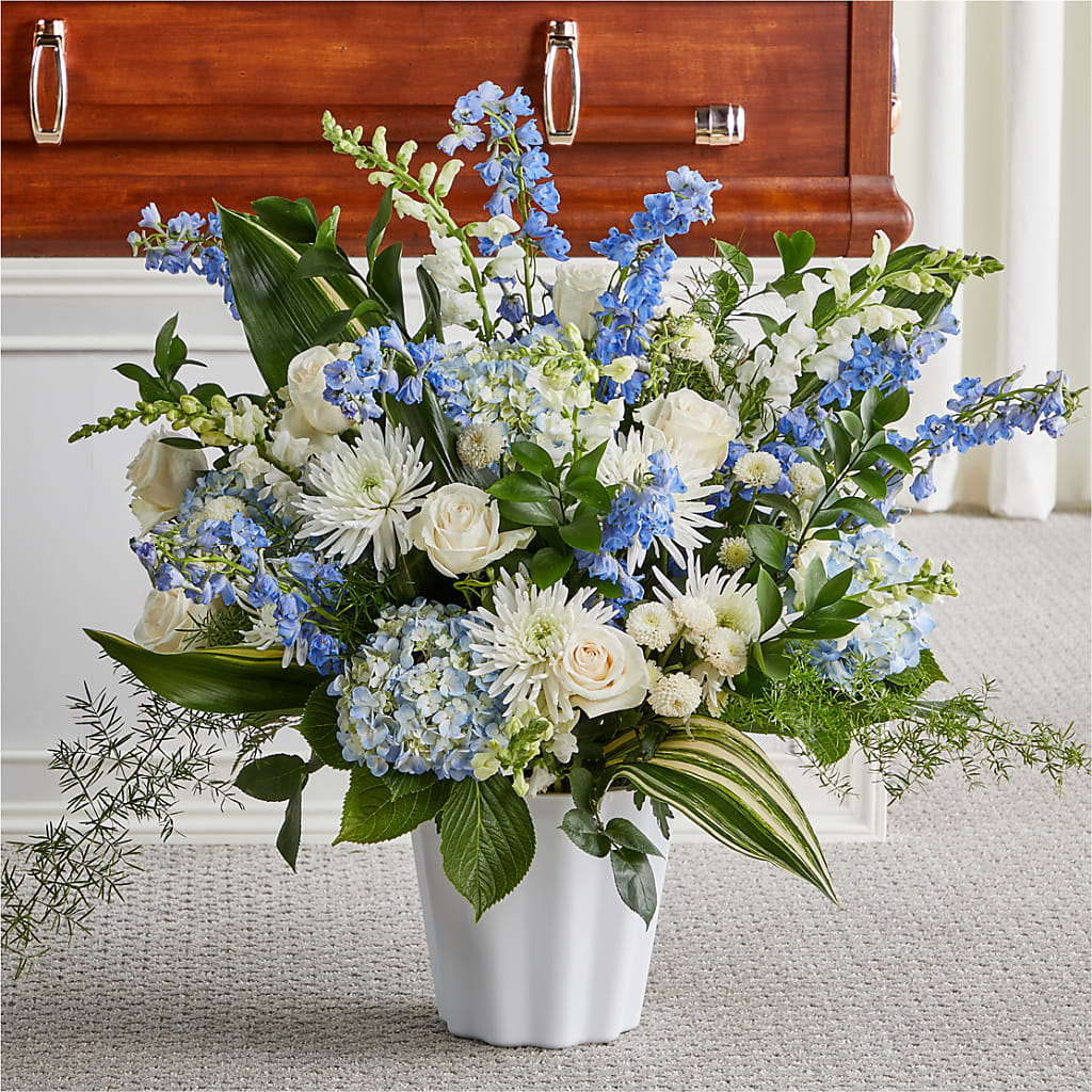 Everlasting Memories Floor Basket – THE SHOPPE ON KEY AVENUE FLORAL & GIFTS, Lampasas TX