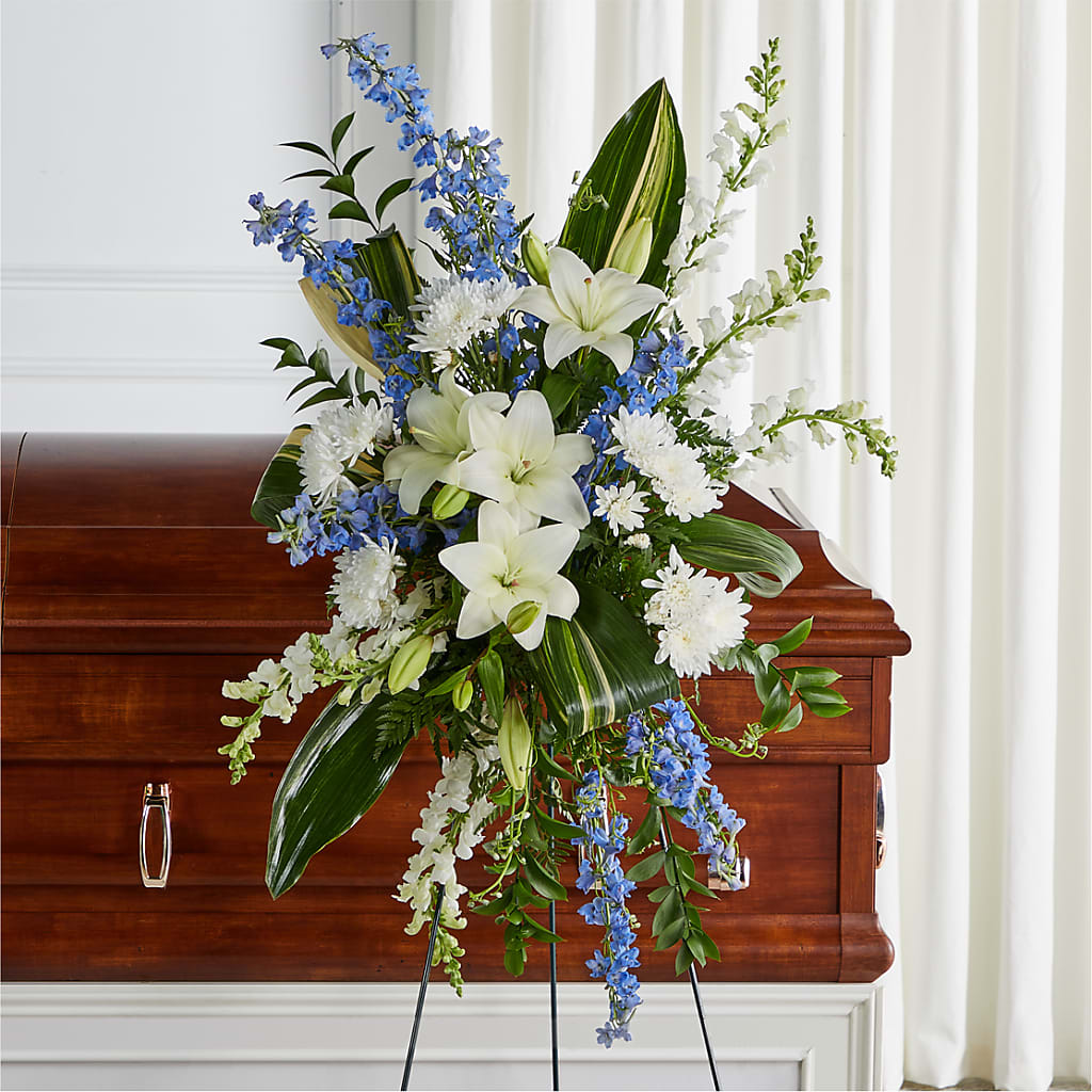 Eternal Impressions Standing Spray – THE SHOPPE ON KEY AVENUE FLORAL & GIFTS, Lampasas TX