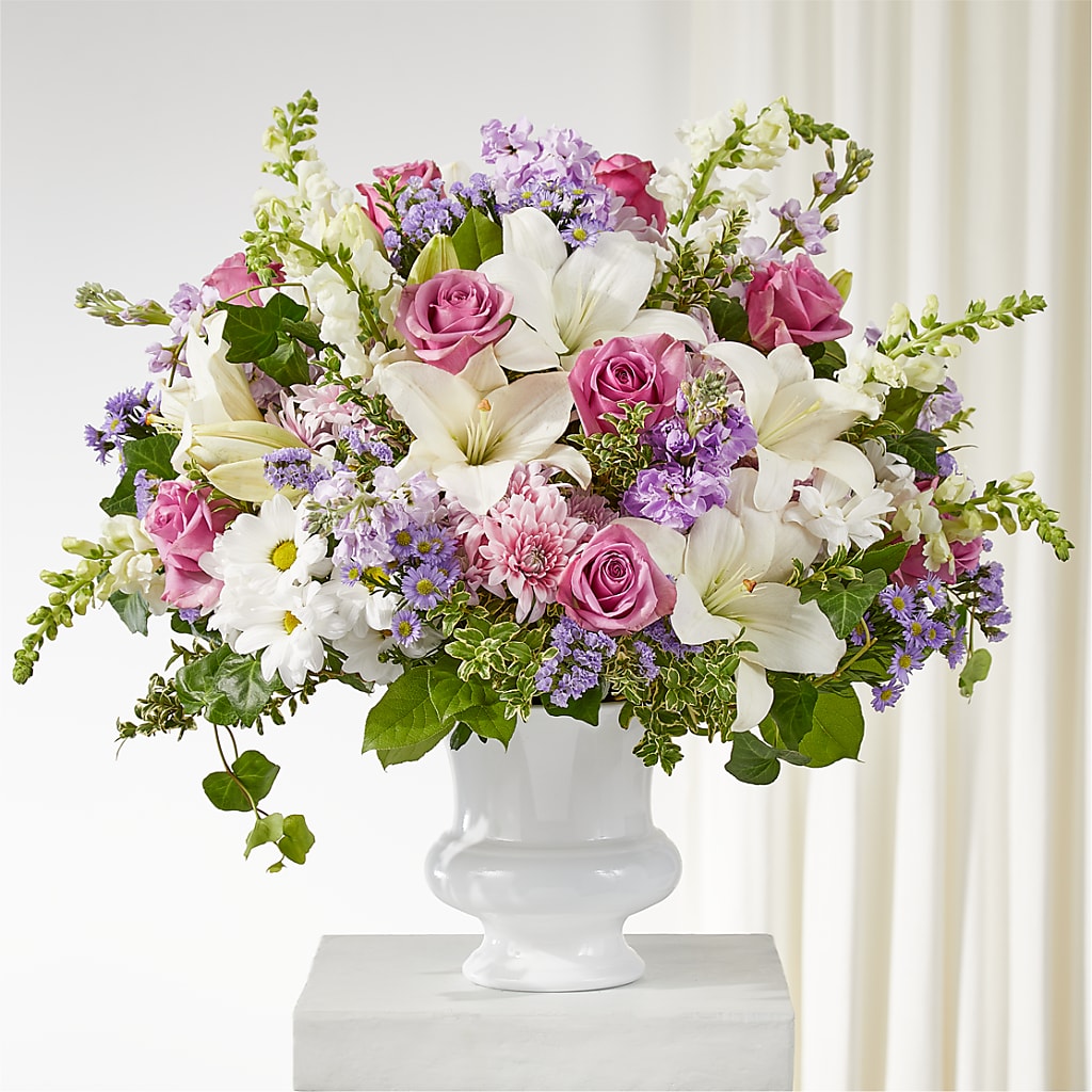 Remarkable Life Urn Arrangement – THE SHOPPE ON KEY AVENUE FLORAL & GIFTS, Lampasas TX