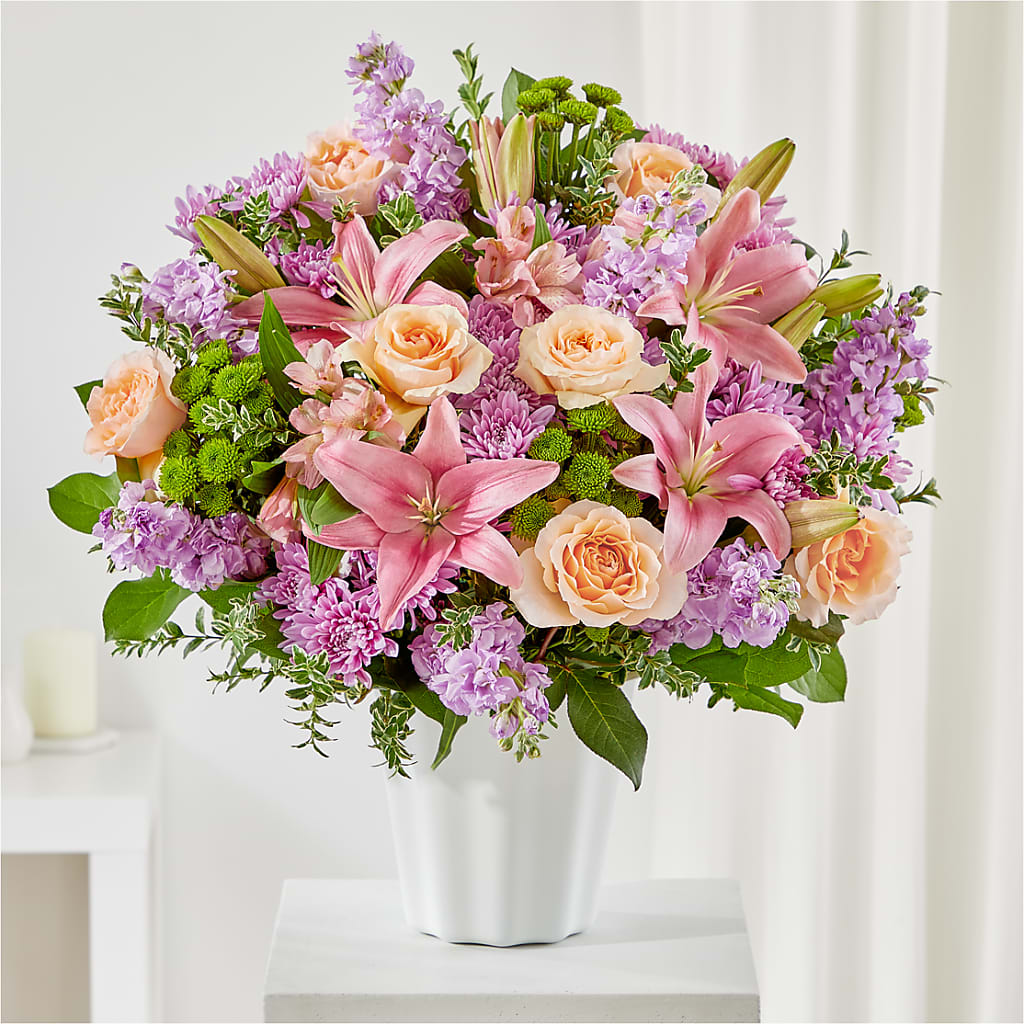Supportive Embrace Tabletop Basket – THE SHOPPE ON KEY AVENUE FLORAL & GIFTS, Lampasas TX