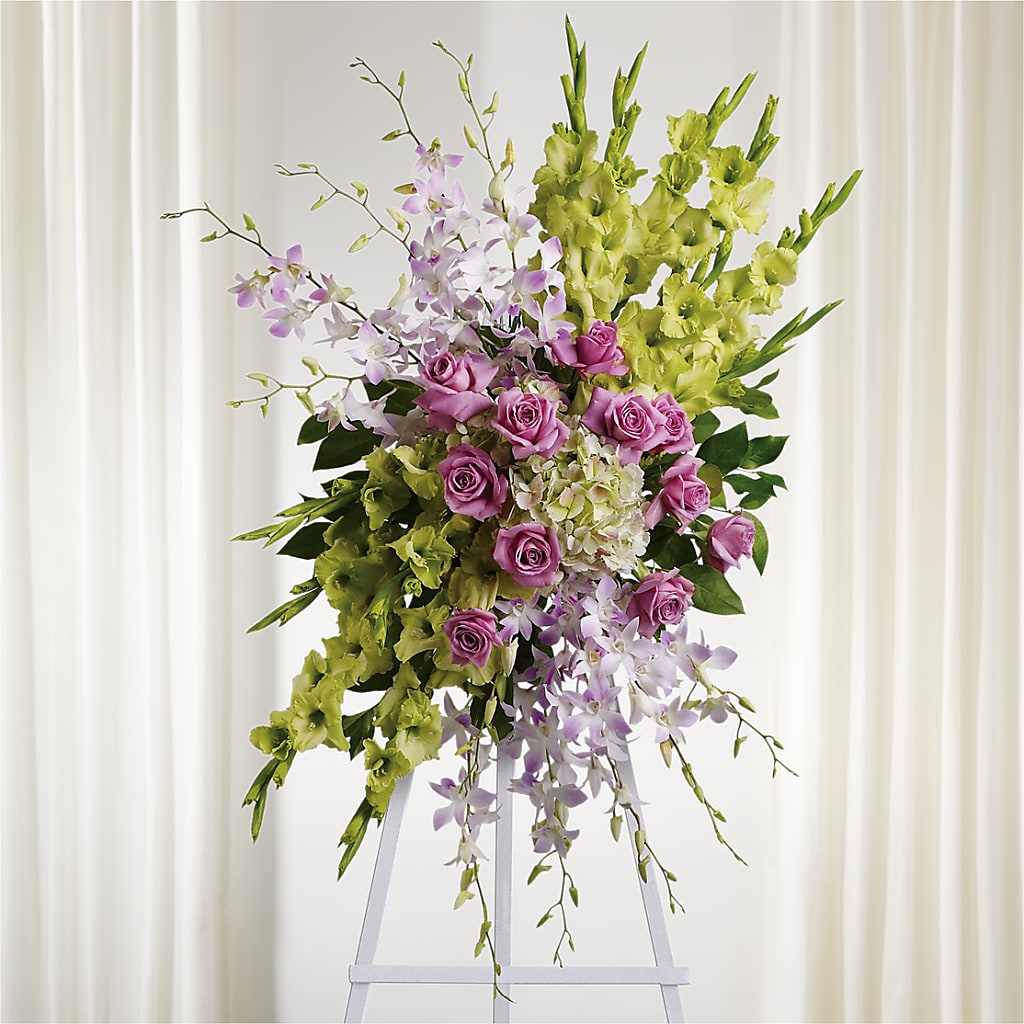Lasting Legacy Standing Spray – THE SHOPPE ON KEY AVENUE FLORAL & GIFTS, Lampasas TX