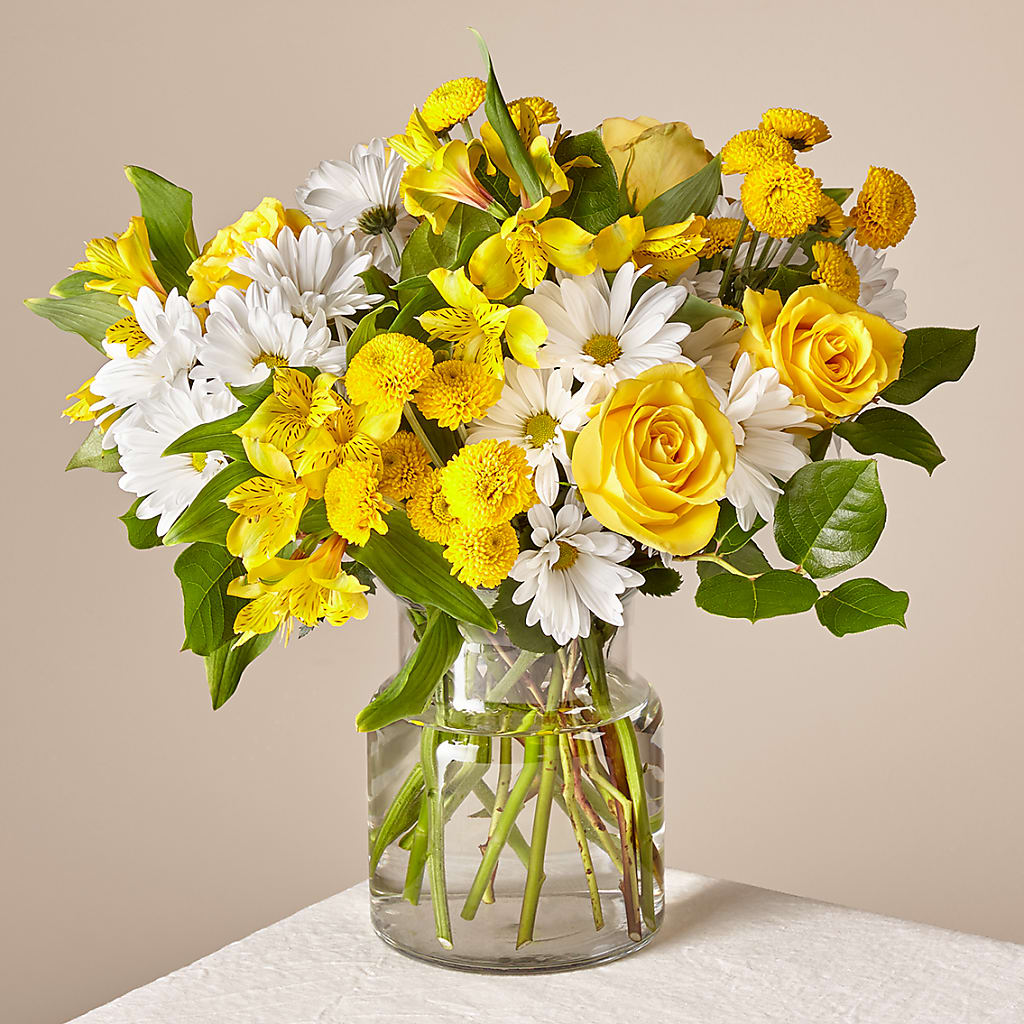 Sunny Sentiments Bouquet – THE SHOPPE ON KEY AVENUE FLORAL & GIFTS, Lampasas TX