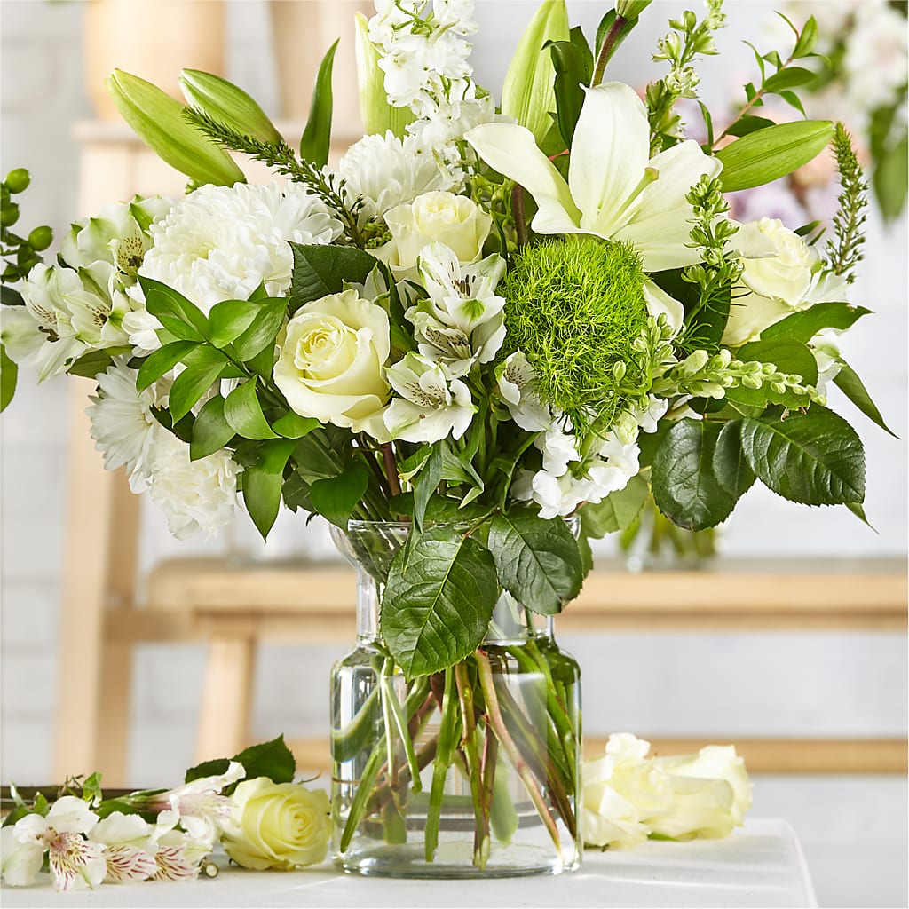 Classic Ivory – A Florist Original – THE SHOPPE ON KEY AVENUE FLORAL & GIFTS, Lampasas TX