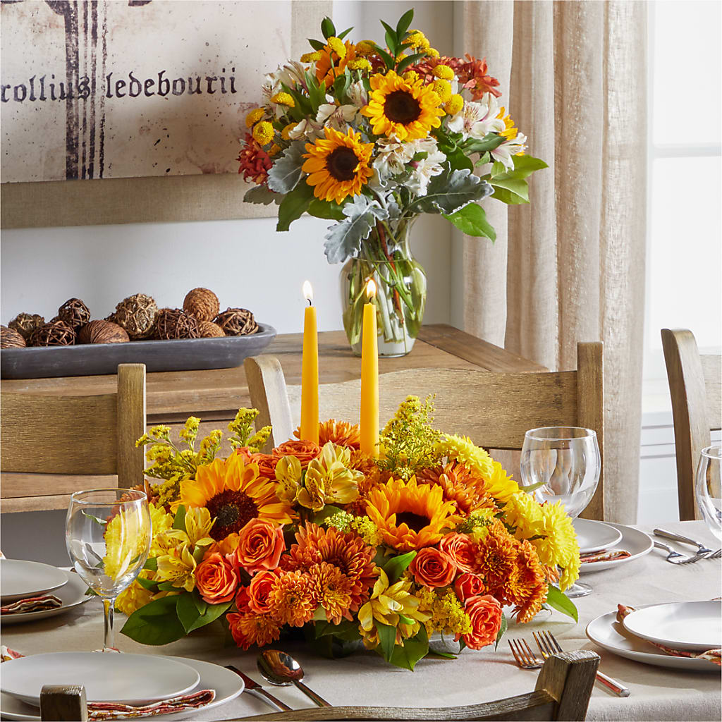 Golden Gathering Bundle – THE SHOPPE ON KEY AVENUE FLORAL & GIFTS, Lampasas TX