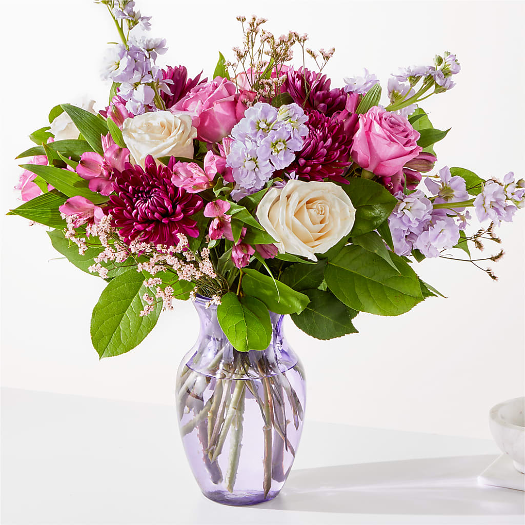 Amethyst Dreams Bouquet – THE SHOPPE ON KEY AVENUE FLORAL & GIFTS, Lampasas TX