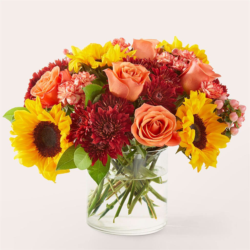 September Sunset Bouquet – THE SHOPPE ON KEY AVENUE FLORAL & GIFTS, Lampasas TX
