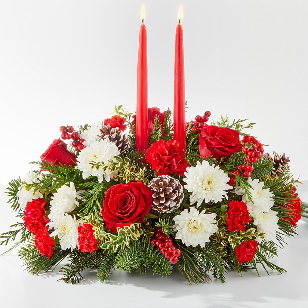 Holiday Soiree Centerpiece – THE SHOPPE ON KEY AVENUE FLORAL & GIFTS, Lampasas TX