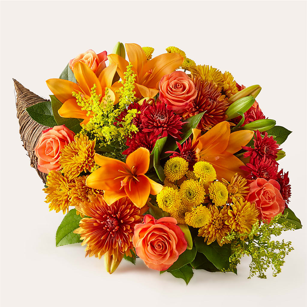 Feast of Color Cornucopia – THE SHOPPE ON KEY AVENUE FLORAL & GIFTS, Lampasas TX