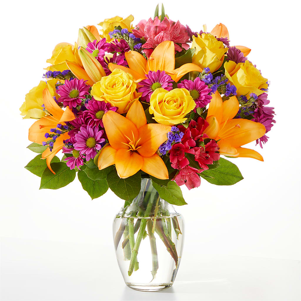 Colorful Visions Bouquet – THE SHOPPE ON KEY AVENUE FLORAL & GIFTS, Lampasas TX