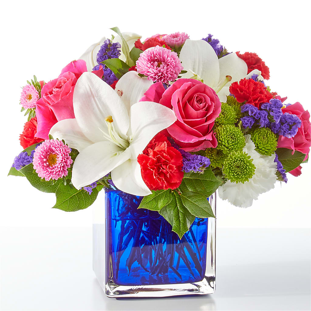 Quality Time Bouquet – THE SHOPPE ON KEY AVENUE FLORAL & GIFTS, Lampasas TX