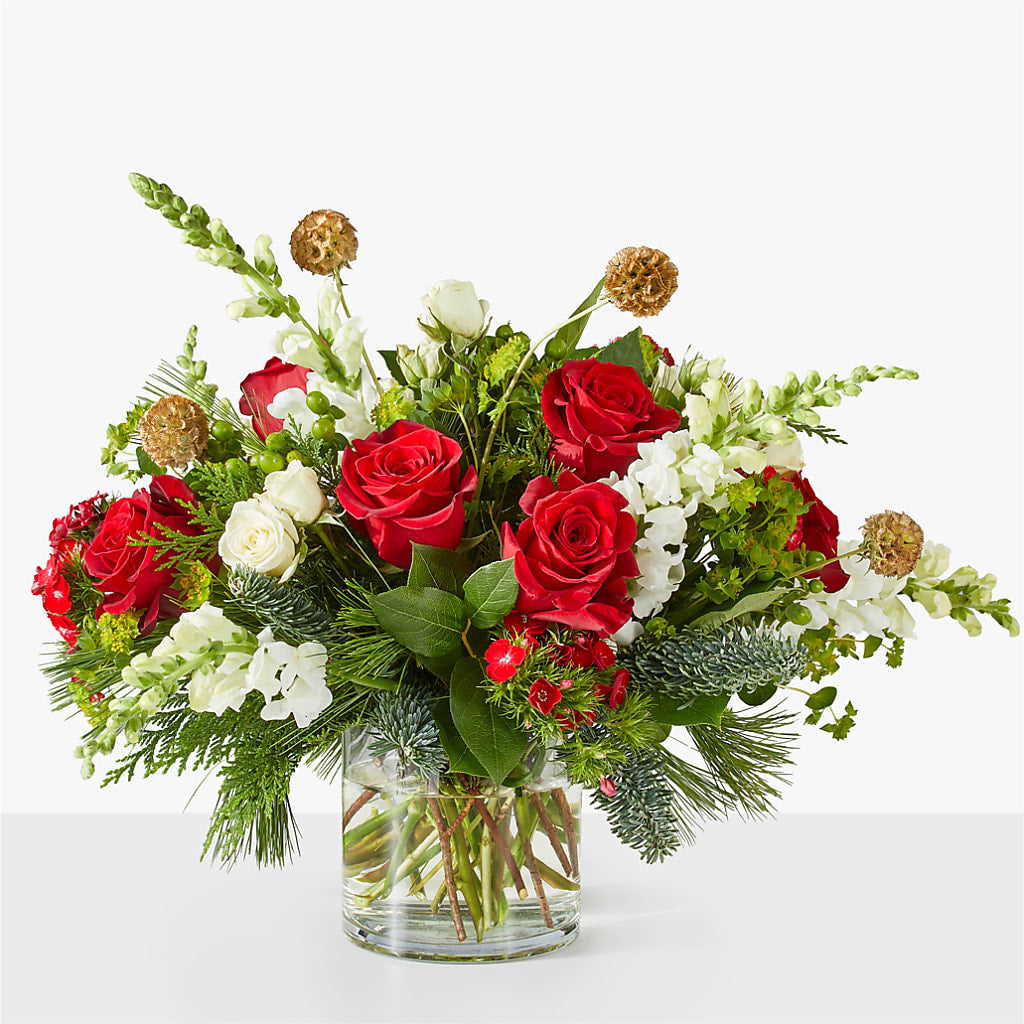 Deck the Halls Bouquet – THE SHOPPE ON KEY AVENUE FLORAL & GIFTS, Lampasas TX