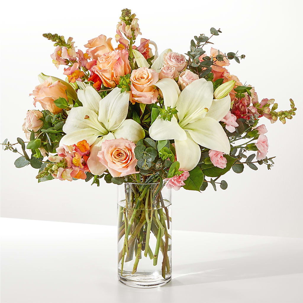 Grapefruit Splash Bouquet – THE SHOPPE ON KEY AVENUE FLORAL & GIFTS, Lampasas TX