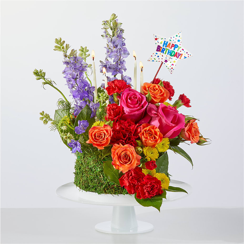 Best Year Yet Floral Cake – THE SHOPPE ON KEY AVENUE FLORAL & GIFTS, Lampasas TX