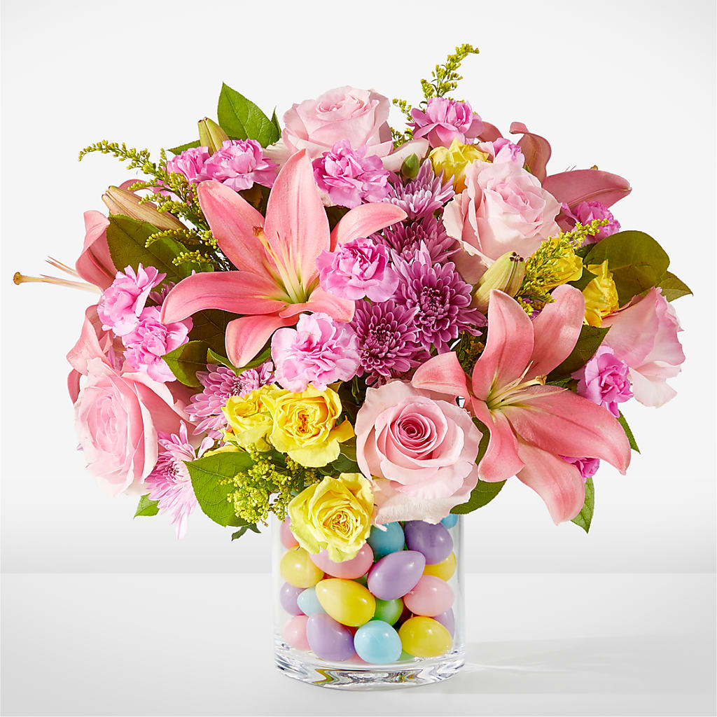 Easter Egg Hunt Bouquet – THE SHOPPE ON KEY AVENUE FLORAL & GIFTS, Lampasas TX
