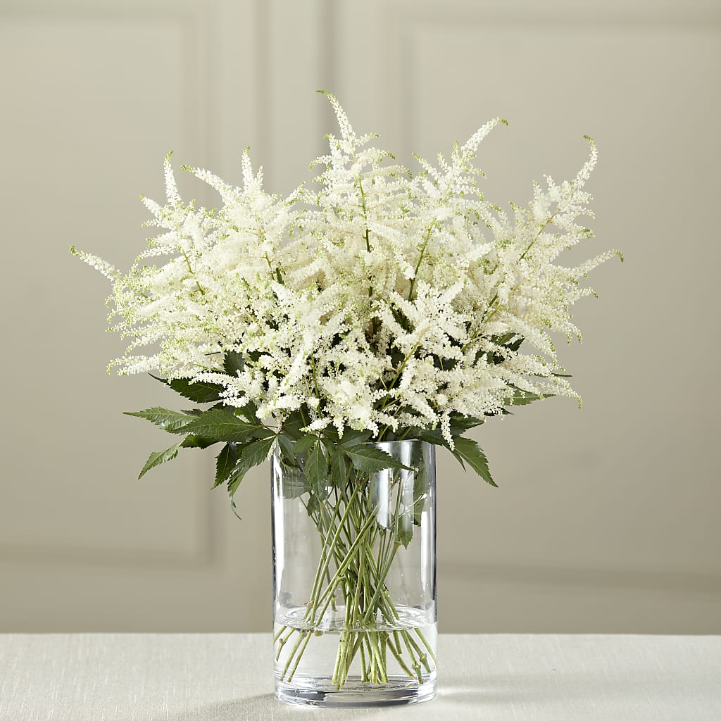 White Astilbe Bouquet – THE SHOPPE ON KEY AVENUE FLORAL & GIFTS, Lampasas TX