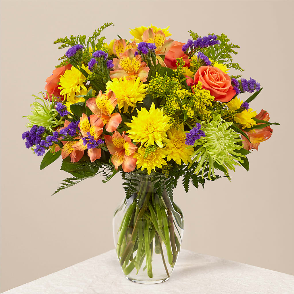 Marmalade Skies Bouquet – THE SHOPPE ON KEY AVENUE FLORAL & GIFTS, Lampasas TX