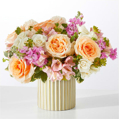 Paradise Bouquet with Ivory Vase – THE SHOPPE ON KEY AVENUE FLORAL & GIFTS, Lampasas TX